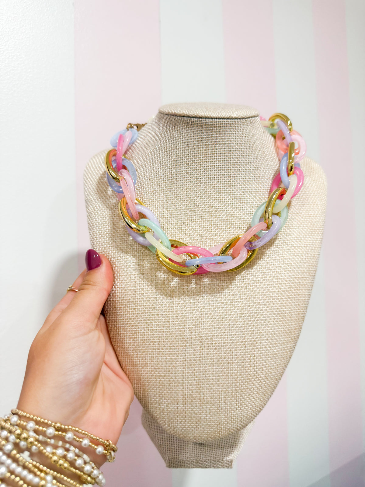 Pastel Chunky Chain