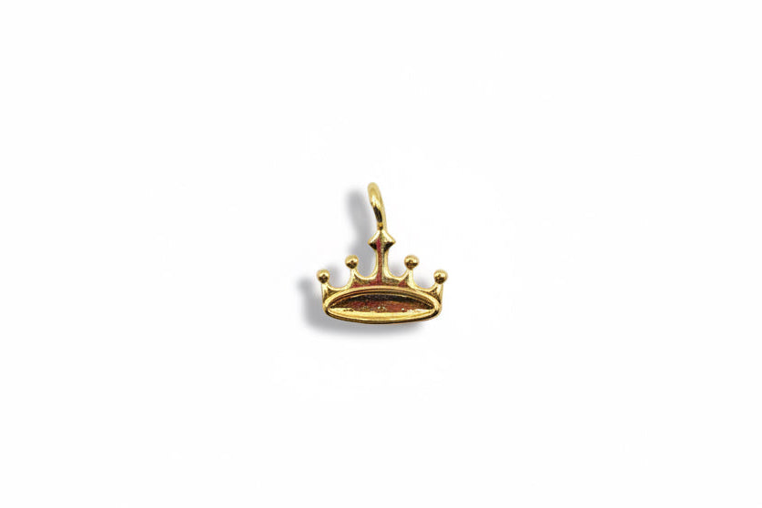 Gold Crown Charm