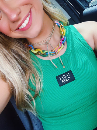 Colorful Chunky Chain