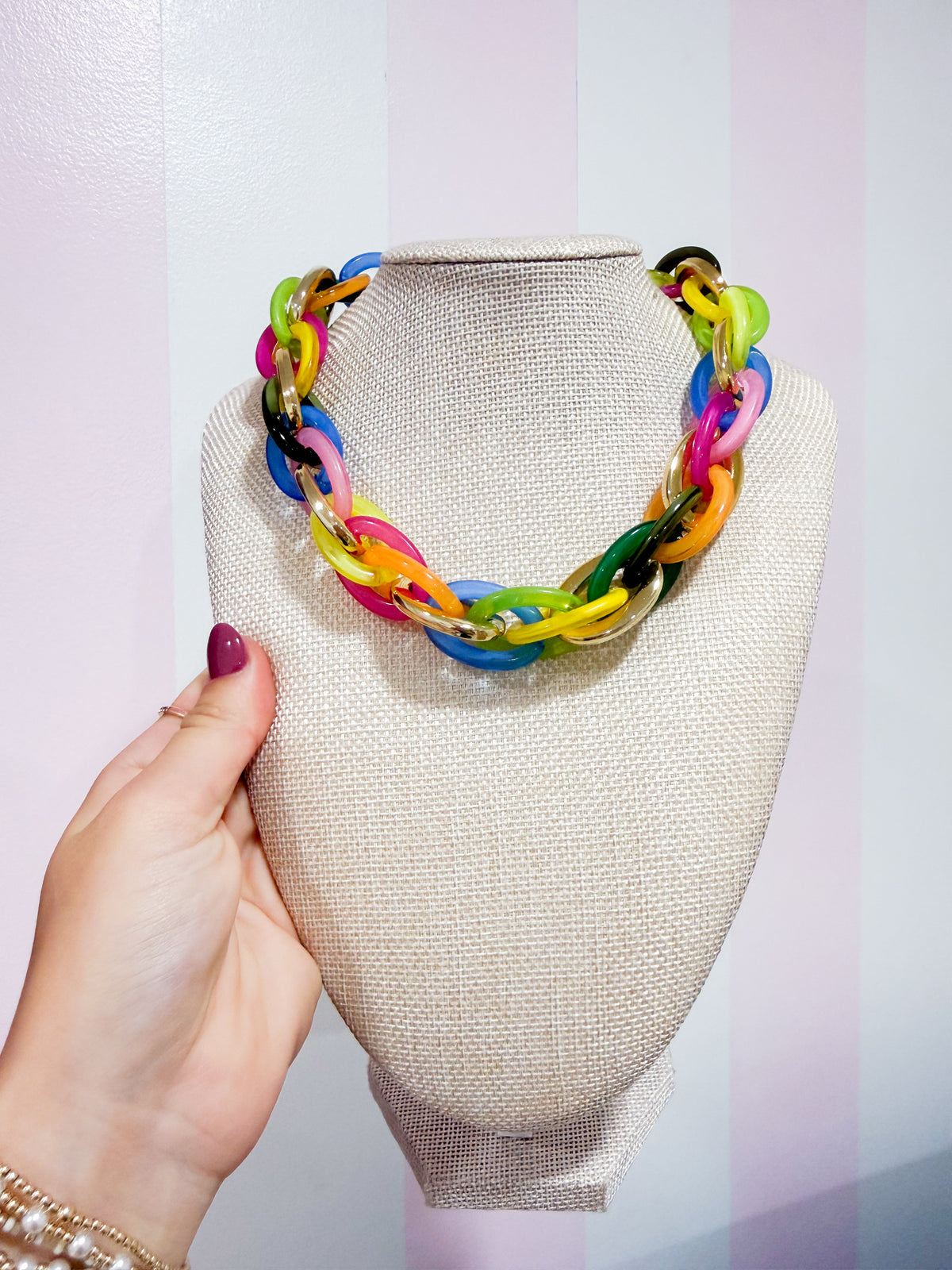 Colorful Chunky Chain
