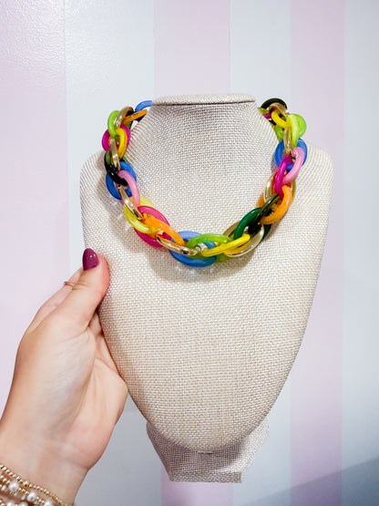 Colorful Chunky Chain