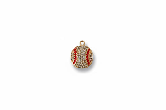 Diamond Baseball Charm