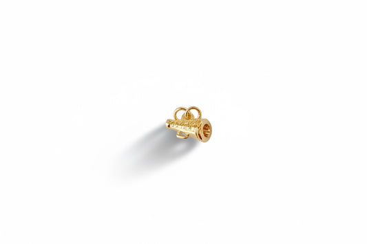 Gold Megaphone Charm