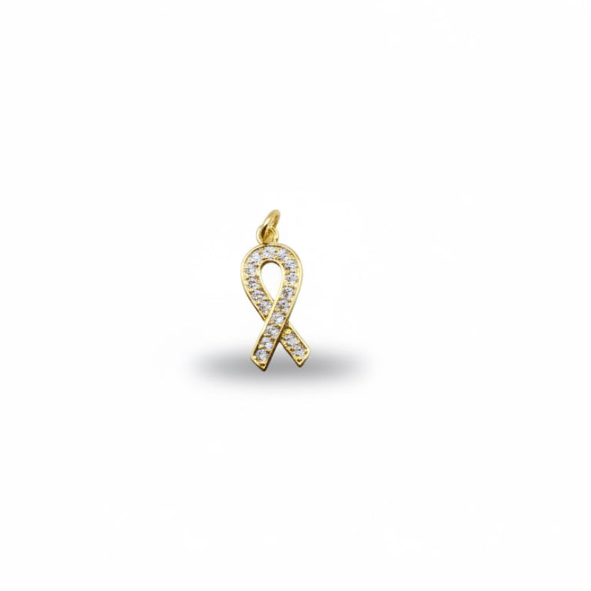 Diamond Cancer Symbol Charm
