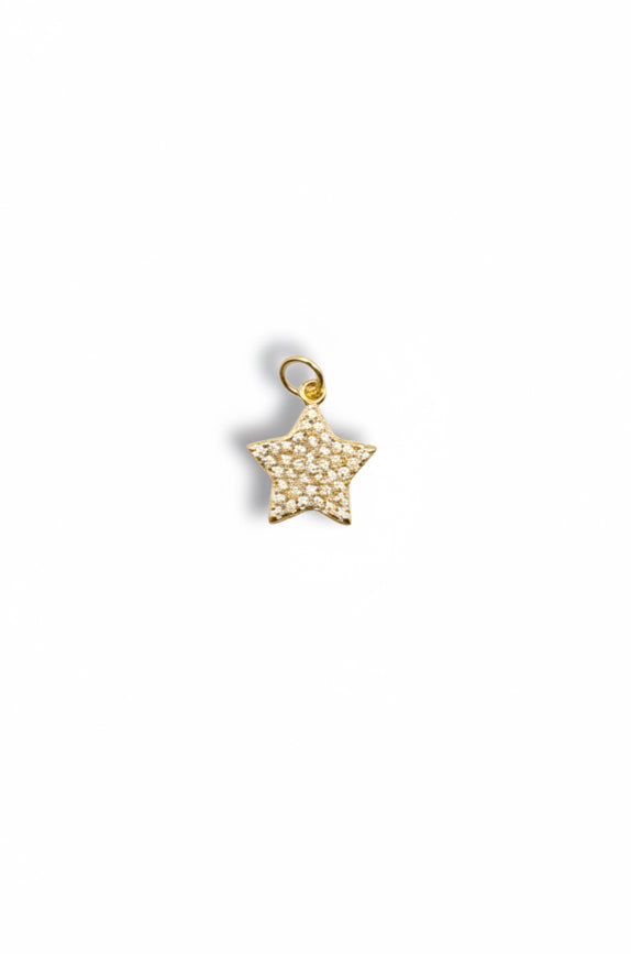 Small Diamond Star Charm