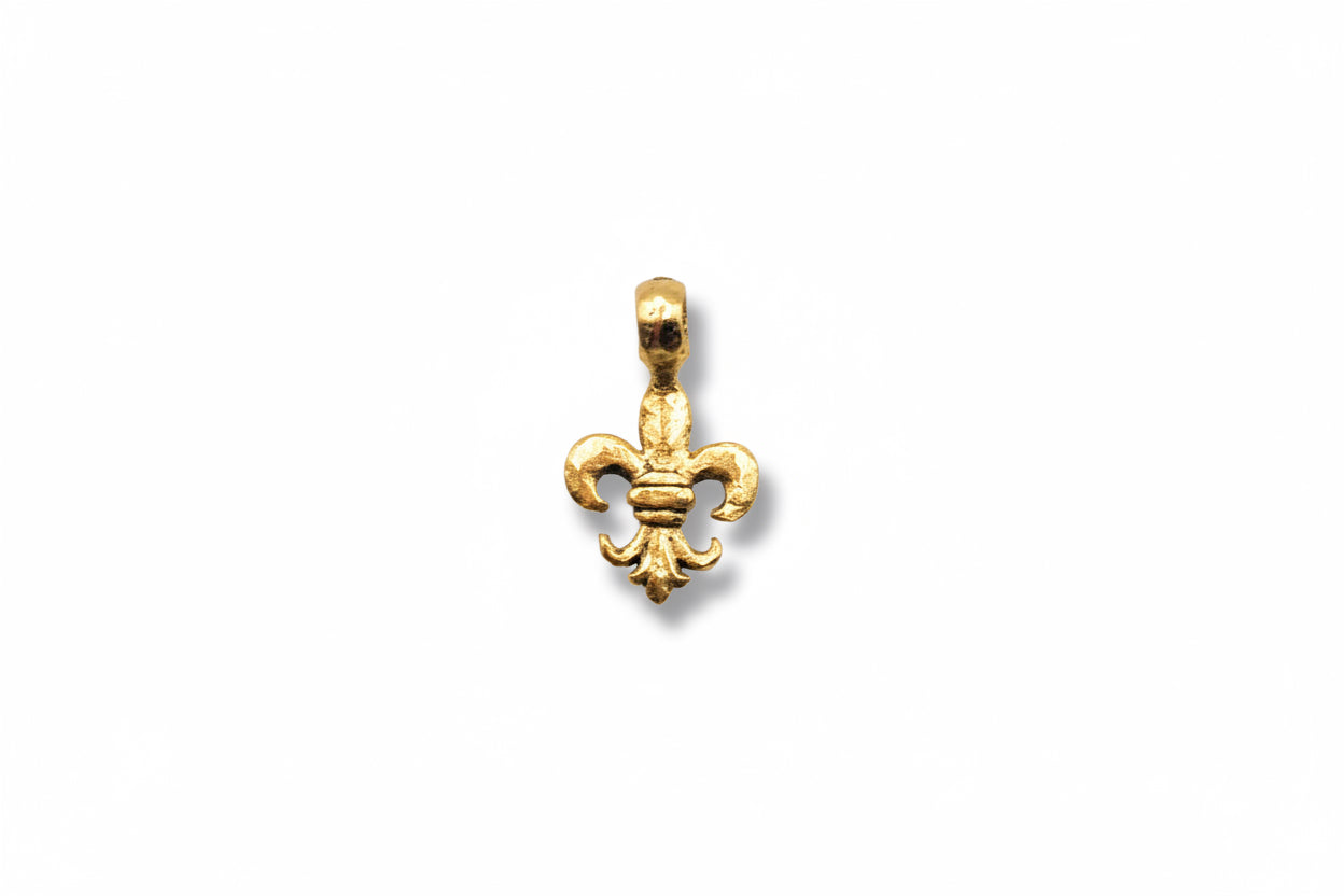 Rustic Fleur De Lis Charm