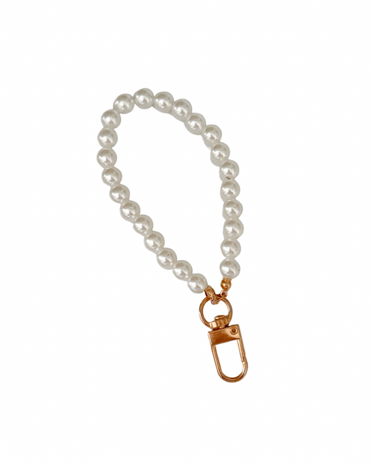 Pearl Wristlet Keychain
