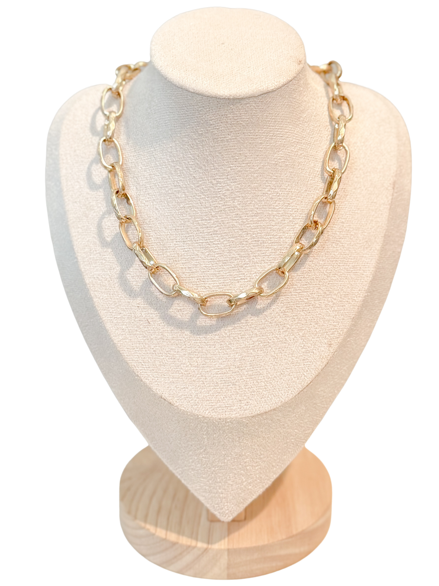Chunky Oval Necklace