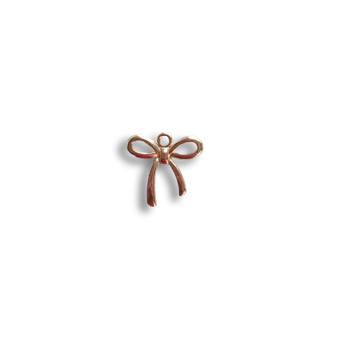 Gold Bow Charm